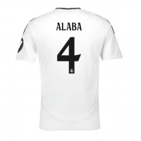 Real Madrid David Alaba #4 Hjemmedrakt 2024-25 Kortermet